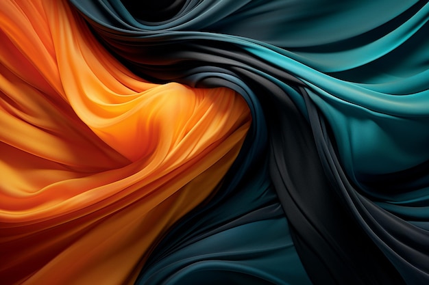 Fond abstrait vagues 3d