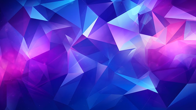 un fond abstrait violet avec un motif de triangles.