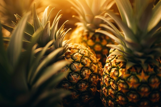 fond d&#39;ananas