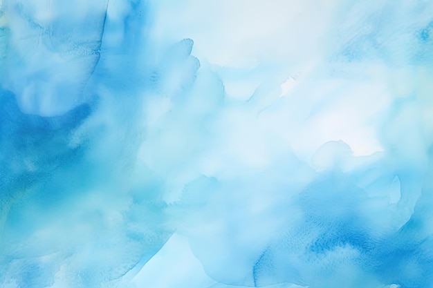 fond d'aquarelle abstrait bleu