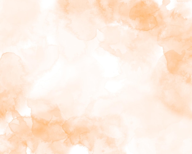 Fond aquarelle abstrait orange