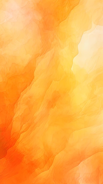 Fond aquarelle abstrait orange