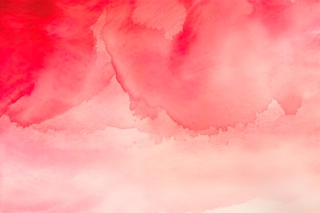 Fond aquarelle abstrait rouge