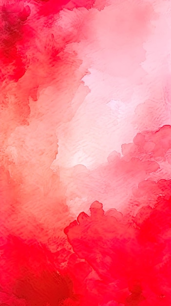 Fond aquarelle abstrait rouge