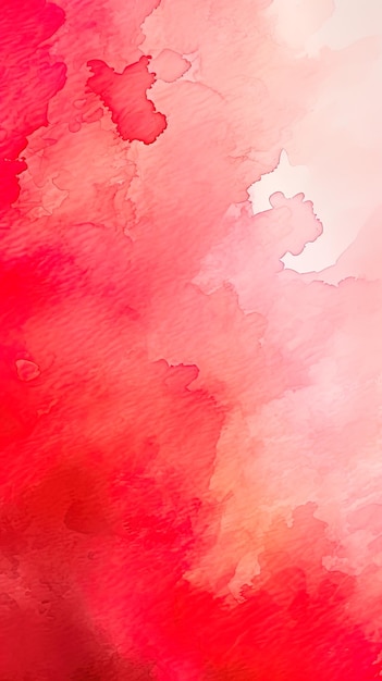 Fond aquarelle abstrait rouge