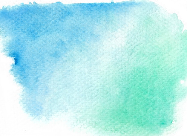 Fond aquarelle abstrait vert