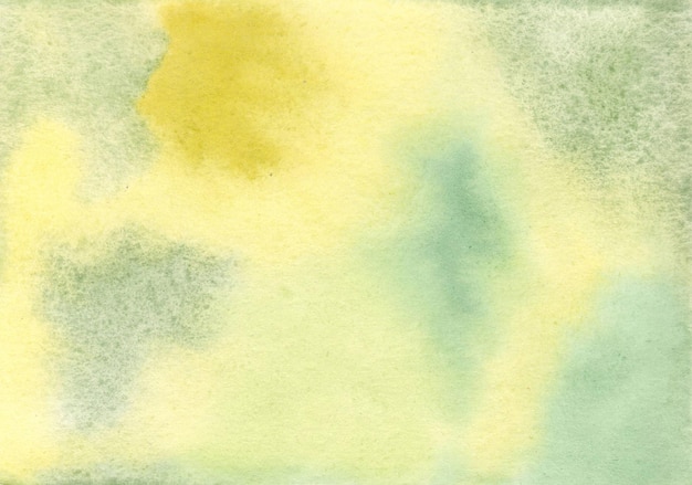 Fond aquarelle abstrait vert