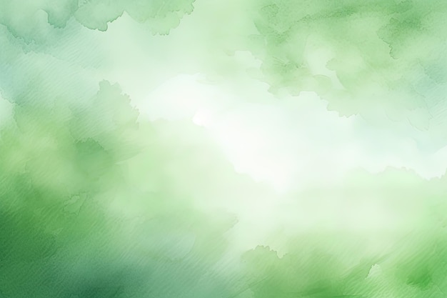 Fond aquarelle abstrait vert