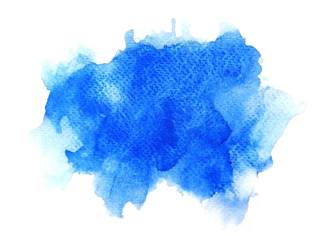 fond aquarelle bleu. art peinture à la main