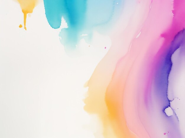 Fond aquarelle coloré Vivid Splash pour votre conception