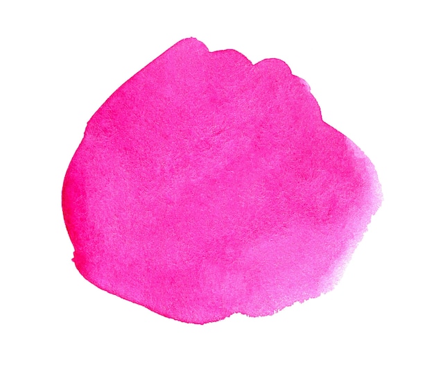 Fond aquarelle dessiné main abstrait rose pour texte ou logo Élément de conception aquarelle