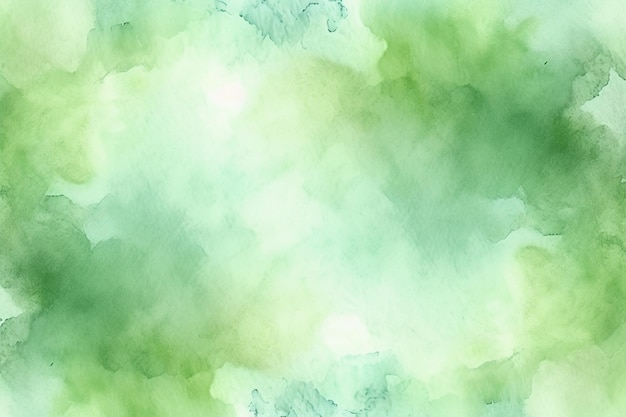 Fond aquarelle pastel vert