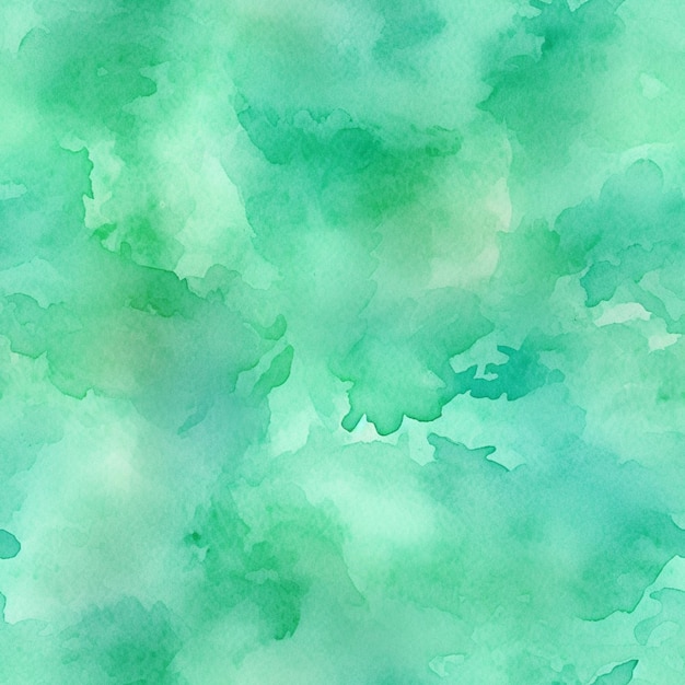 Un fond aquarelle avec une texture aquarelle verte.