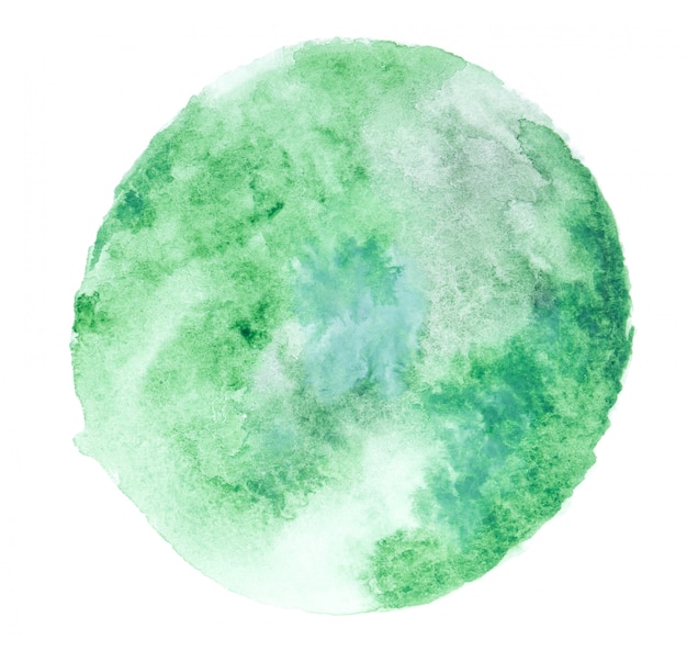 Fond aquarelle vert