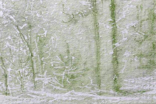 Fond d'art abstrait couleurs vert clair et blanc Peinture à l'aquarelle sur toile avec dégradé d'olive douce