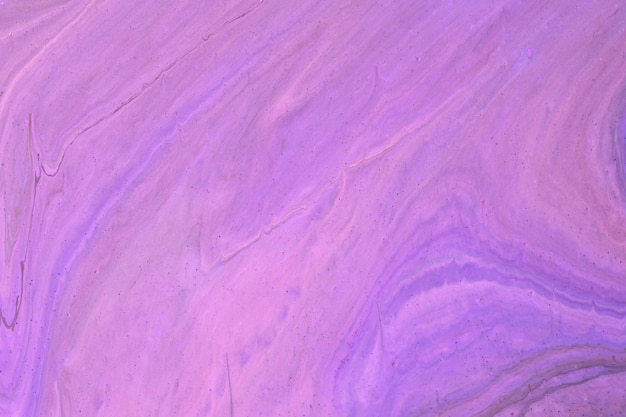 Fond d'art fluide abstrait couleurs violet clair Marbre liquide Peinture acrylique sur toile avec dégradé de lilas