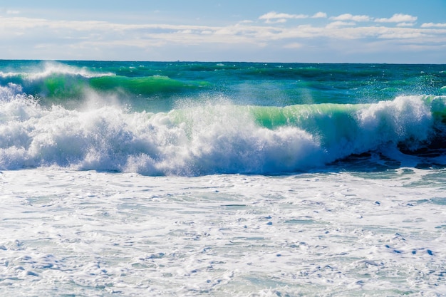 fond baie plage beauté bleu rupture bulle toile falaise côte littoral crash