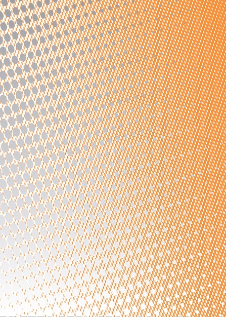 Fond de bannière verticale motif à pois orange