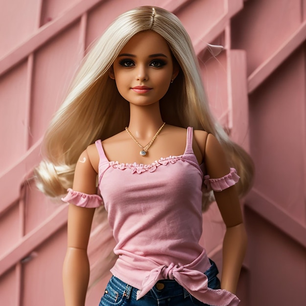 fond de barbie rose