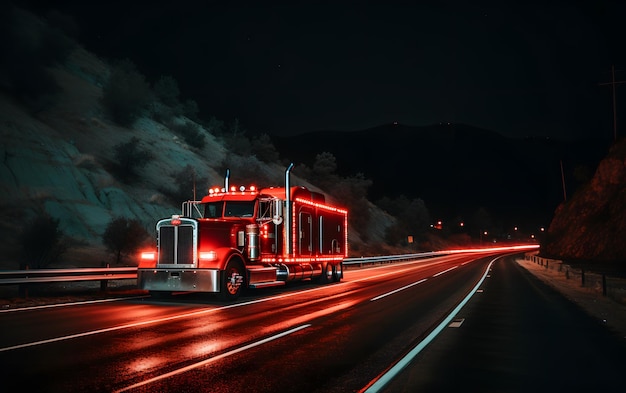 Fond de beau gros camion