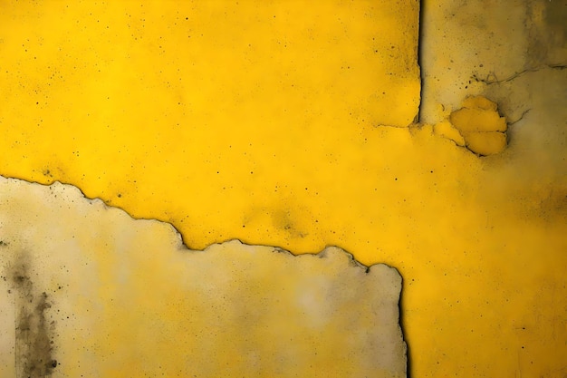 Fond de béton jaune