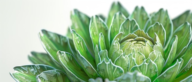 Sur un fond blanc, des artichauts verts et biologiques frais. Un régime végétarien sain. Des légumes crus sur le marché. Un fond végétalien.