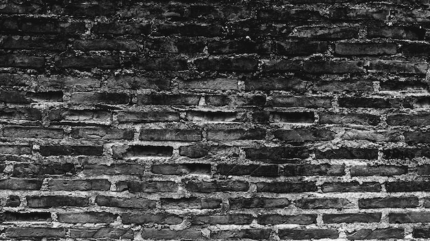 fond blanc noir foncé de vieille brique