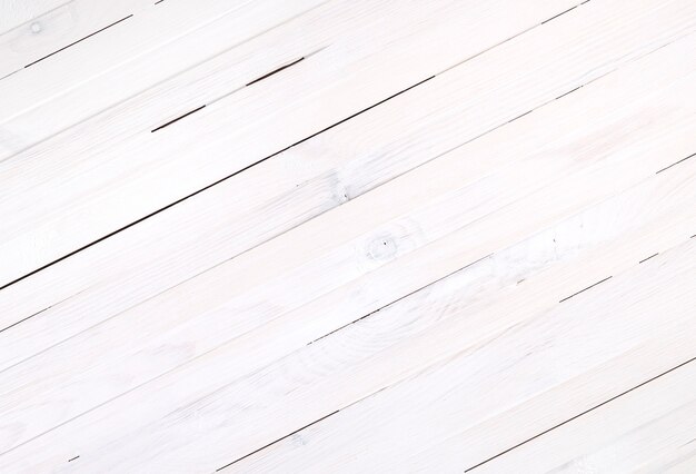 Fond blanc de planches de bois