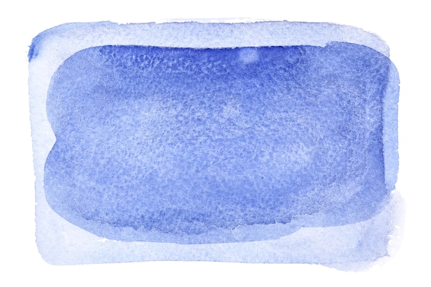 Fond bleu aquarelle - espace pour votre propre texte