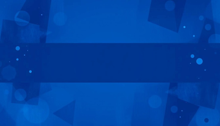 Photo un fond bleu avec un carré et le mot cubes dessus