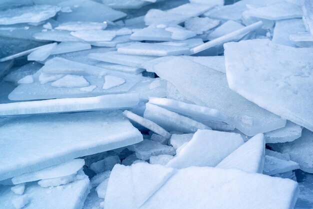 Fond bleu glace