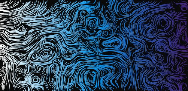 Un fond bleu et noir avec un motif de lignes et de lignes.