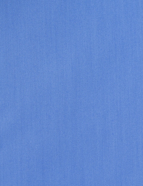 Le fond bleu de la texture du tissu. vide. sans motif