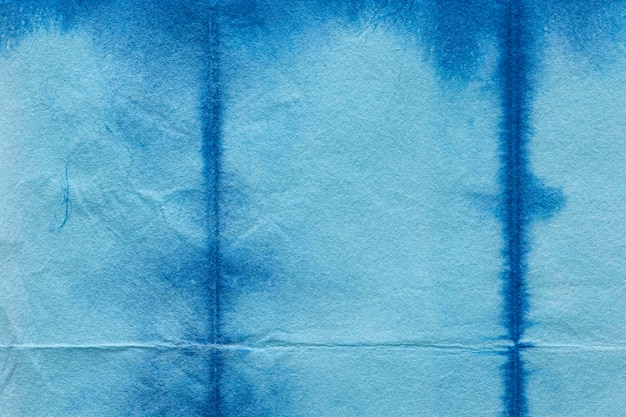 Photo fond bleu texturé shibori indigo