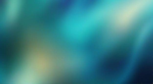 un fond bleu et vert avec un fond flou