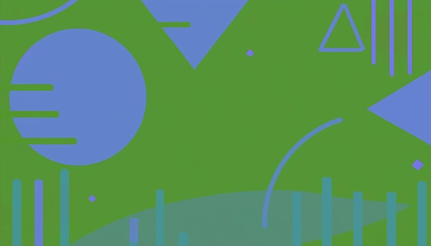 fond bleu et vert