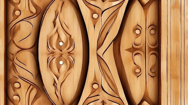 Fond en bois abstrait