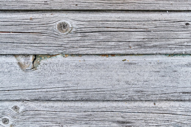 Fond de bois ancien et brut de couleur grise naturelle