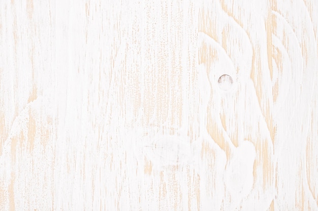 Fond en bois blanc, texture de table en bois comme modèle