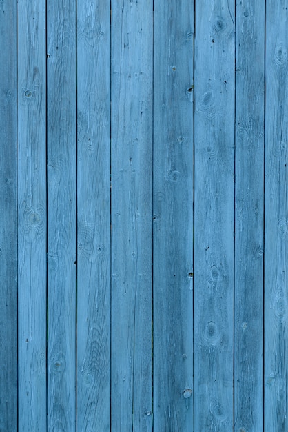 Fond en bois bleu, effet de vieillesse, vieilles planches vintage peintes en bleu clair