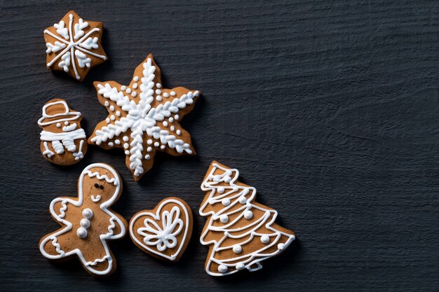 Fond De Bois Cadeau Biscuit Bleu