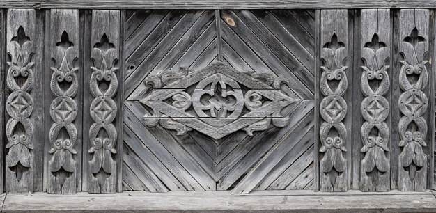 Fond De Bois Gris Vieilli Avec Un Motif