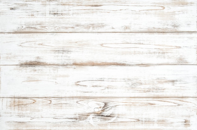 Fond en bois avec planche de couleur blanche. Motif bois naturel
