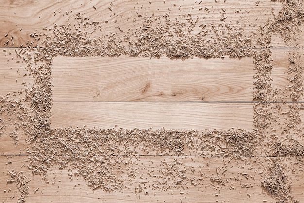 Fond en bois de planches de chêne avec texture expressive et motif naturel