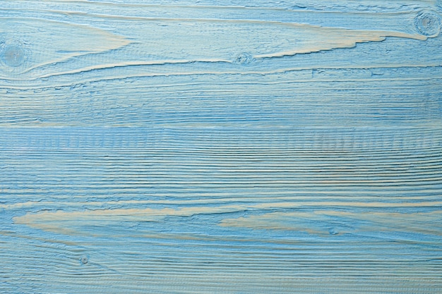 Fond en bois texturé bleu clair peint