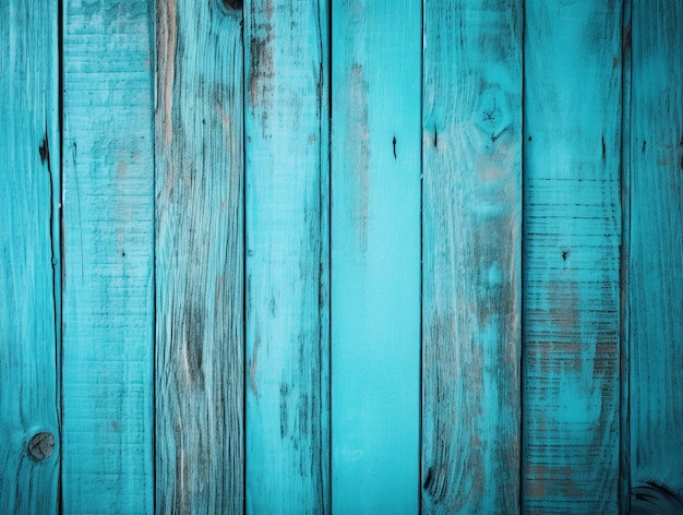 Fond en bois turquoise Charme rustique avec une touche de couleur