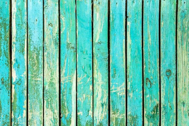 Fond de bois vieux vert bleu, mur de grunge