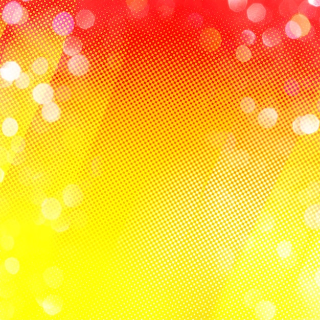 Fond de bokeh motif rouge et jaune