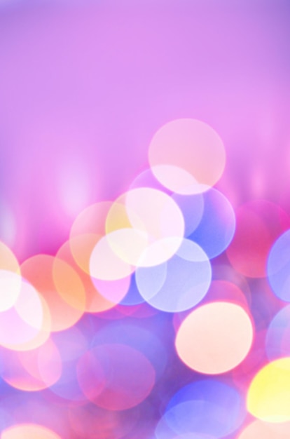 Fond bokeh pastel