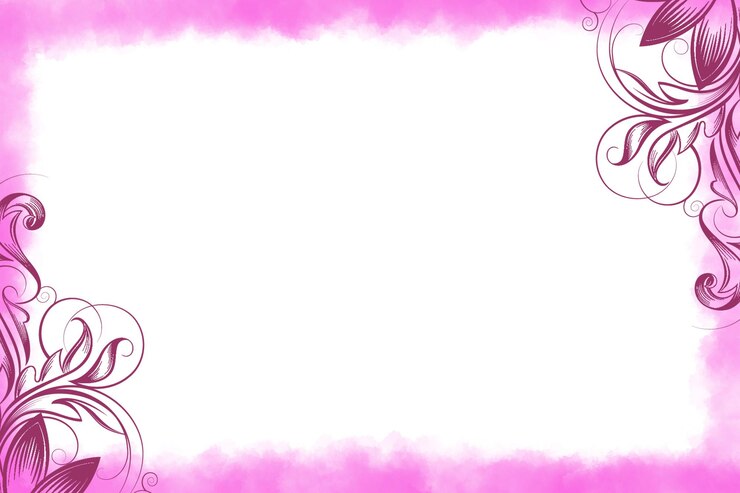 Photo fond de bordure aquarelle florale fond floral aquarelle